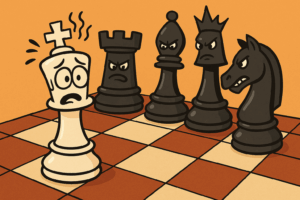Read more about the article Leave Your King In The Center Too Long And You’re Basically Inviting Your Opponent To Throw A Checkmate Party